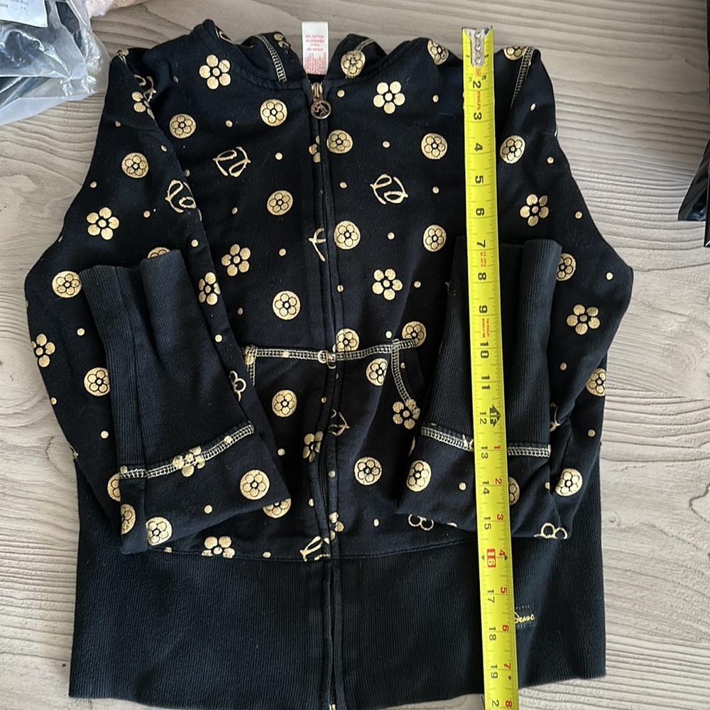 Pepe Jeans London sweatshirt with hood Black/Gold - Picture 4 of 9